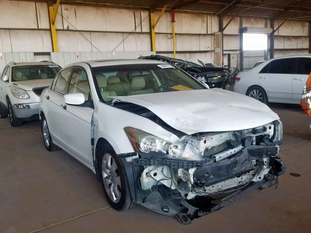 1HGCP3F86AA029720 - 2010 HONDA ACCORD EXL WHITE photo 1