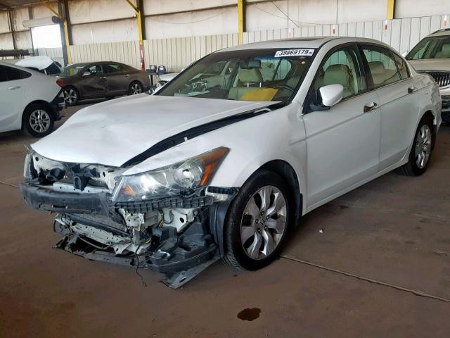 1HGCP3F86AA029720 - 2010 HONDA ACCORD EXL WHITE photo 2