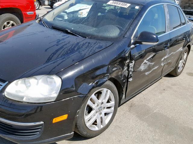 3VWEG71K57M122092 - 2007 VOLKSWAGEN JETTA WOLF BLACK photo 9