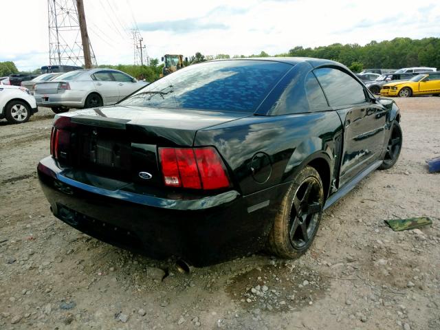 1FAFP42X02F163907 - 2002 FORD MUSTANG GT BLACK photo 4