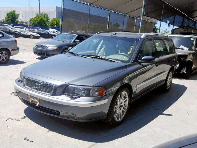 YV1SW59V142359378 - 2004 VOLVO V70 FWD GRAY photo 2