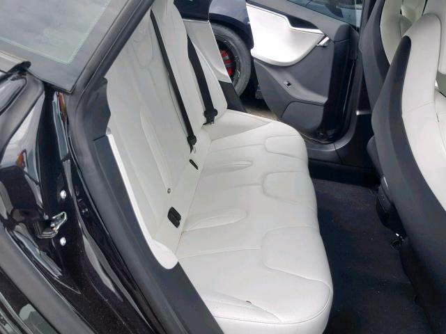 5YJSA1E4XHF195805 - 2017 TESLA MODEL S أسود صورة 6