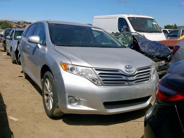 4T3ZA3BB7AU031991 - 2010 TOYOTA VENZA SILVER photo 1