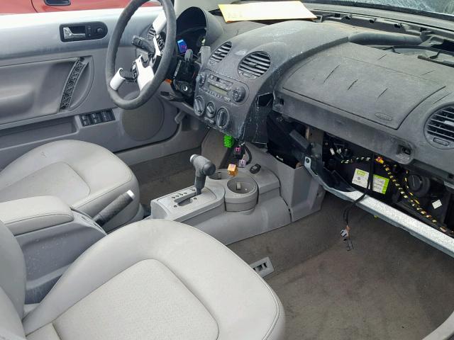 3VWCK21Y33M306678 - 2003 VOLKSWAGEN NEW BEETLE ვერცხლისფერი ფოტო 5