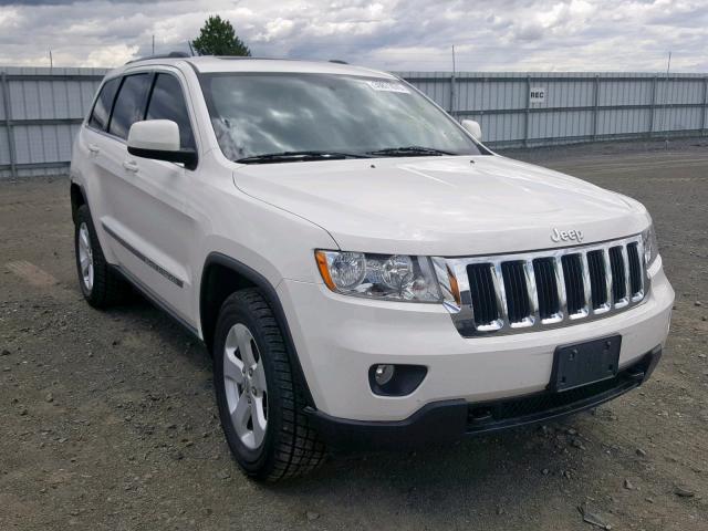 1J4RR4GG7BC736128 - 2011 JEEP GRAND CHER WHITE photo 1