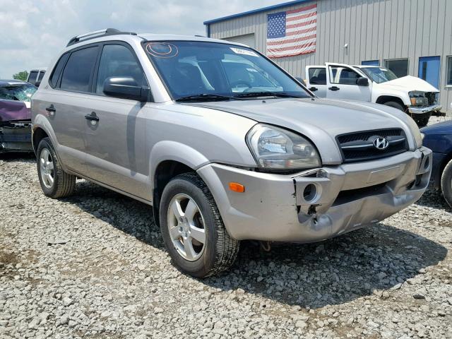 KM8JM12B96U280530 - 2006 HYUNDAI TUCSON GL SILVER photo 1