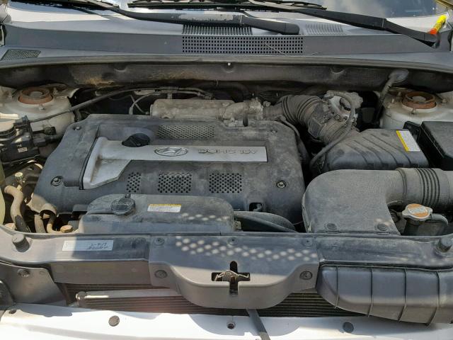 KM8JM12B96U280530 - 2006 HYUNDAI TUCSON GL SILVER photo 7