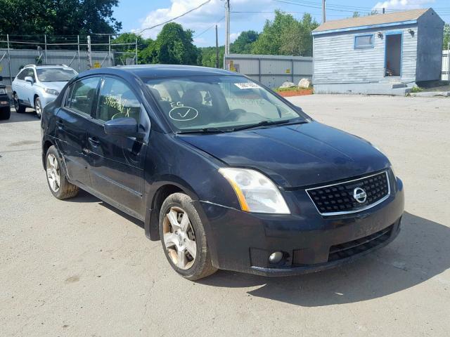 3N1AB61EX8L689168 - 2008 NISSAN SENTRA 2.0 BLACK photo 1