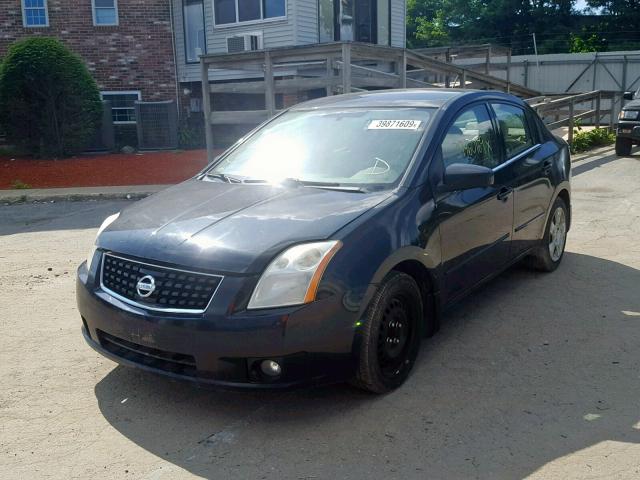 3N1AB61EX8L689168 - 2008 NISSAN SENTRA 2.0 BLACK photo 2