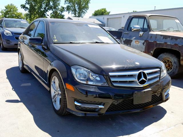 WDDGF4HB6DA792980 - 2013 MERCEDES-BENZ C 250 BLACK photo 1