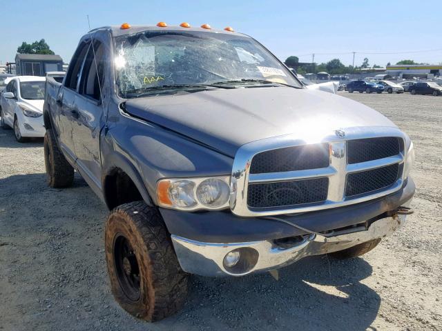 3D7KS28D15G902588 - 2005 DODGE RAM 2500 S GRAY photo 1