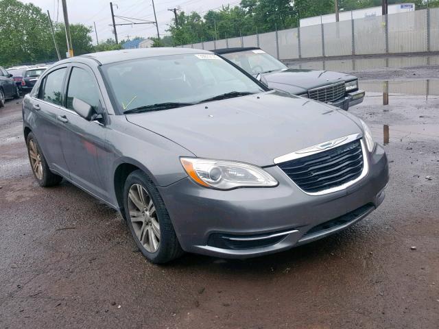 1C3CCBBB7CN268988 - 2012 CHRYSLER 200 TOURIN GRAY photo 1