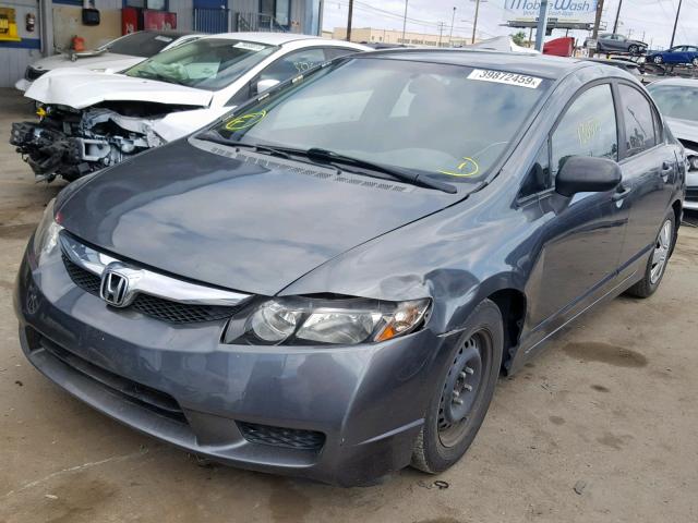 19XFA1F32AE082028 - 2010 HONDA CIVIC VP GRAY photo 2