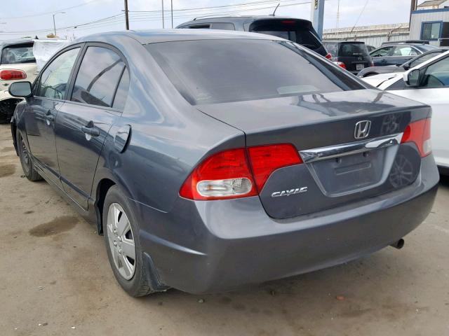 19XFA1F32AE082028 - 2010 HONDA CIVIC VP GRAY photo 3