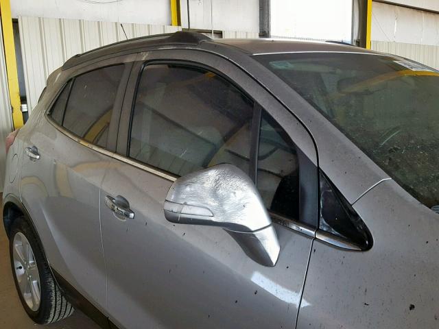 KL4CJASB4FB154085 - 2015 BUICK ENCORE SILVER photo 9