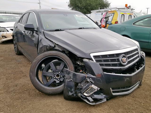 1G6AA5RA4E0182449 - 2014 CADILLAC ATS BLACK photo 1