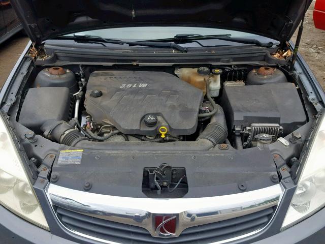 1G8ZS57NX7F135987 - 2007 SATURN AURA XE GRAY photo 7