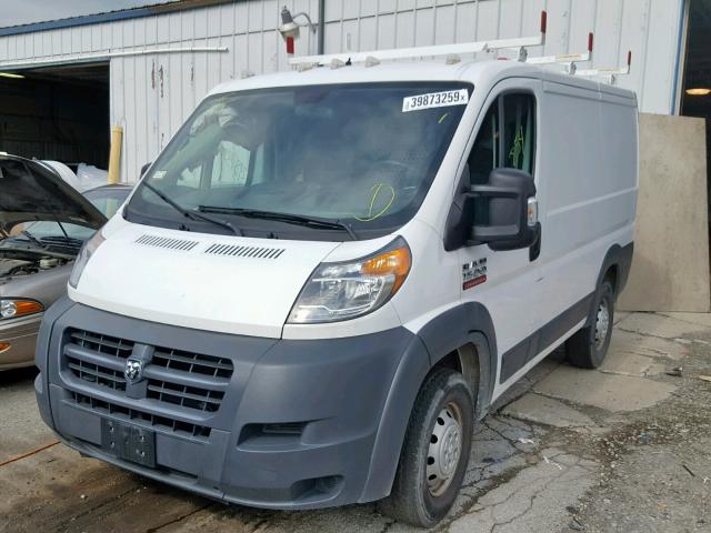 3C6TRVNG3HE500475 - 2017 RAM PROMASTER WHITE photo 2