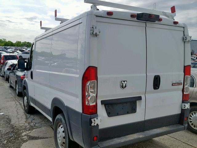 3C6TRVNG3HE500475 - 2017 RAM PROMASTER WHITE photo 3
