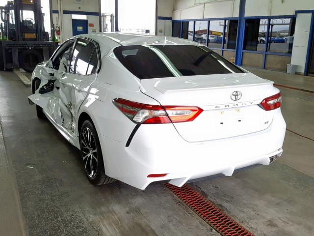 4T1B11HK8KU765627 - 2019 TOYOTA CAMRY L WHITE photo 3