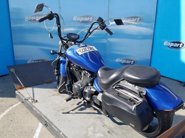 JYAVP33YXBA000066 - 2011 YAMAHA XVS1300 CU BLUE photo 3