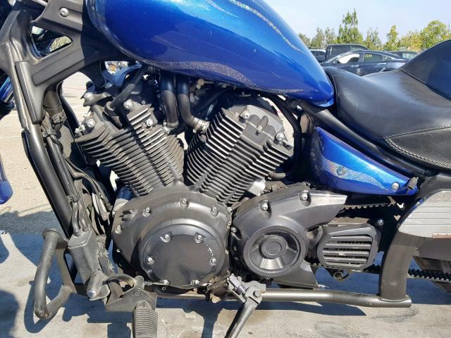 JYAVP33YXBA000066 - 2011 YAMAHA XVS1300 CU BLUE photo 9