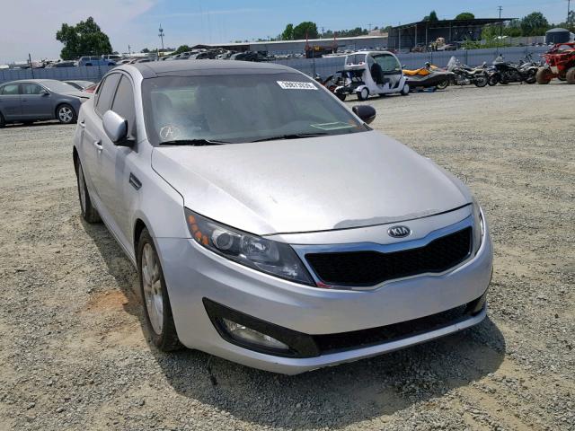 5XXGN4A73DG090817 - 2013 KIA OPTIMA EX SILVER photo 1