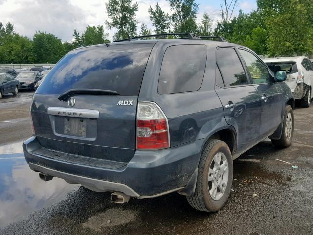 2HNYD18916H546109 - 2006 ACURA MDX TOURIN GRAY photo 4