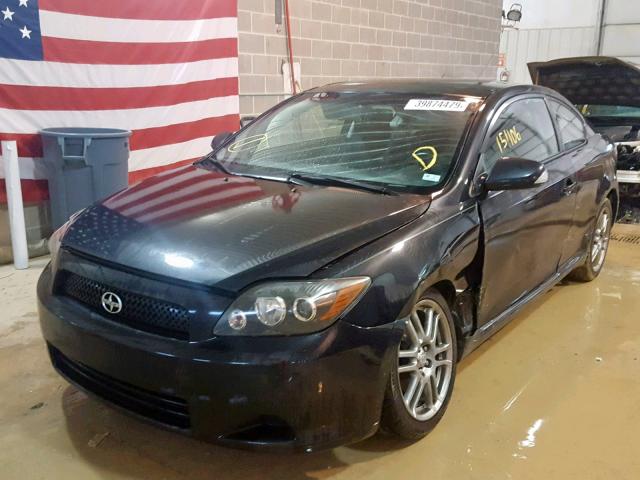 JTKDE167X90276026 - 2009 TOYOTA SCION TC BLACK photo 2