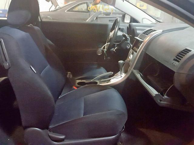 JTKDE167X90276026 - 2009 TOYOTA SCION TC BLACK photo 5