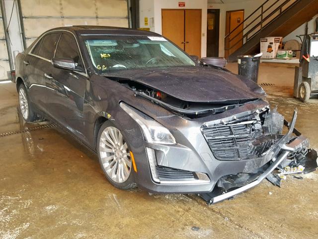 1G6AX5S38E0121566 - 2014 CADILLAC CTS LUXURY CHARCOAL photo 1