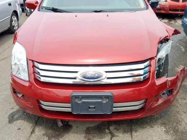 3FAHP08159R141323 - 2009 FORD FUSION SEL RED photo 9