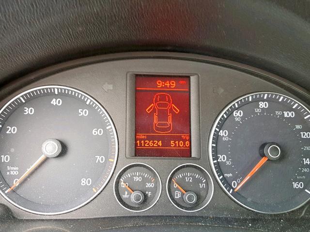 WVWFA71F29V016364 - 2009 VOLKSWAGEN EOS LUX 黑色 照片 8