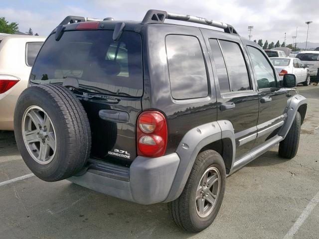 1J4GK38K85W503354 - 2005 JEEP LIBERTY RE BLACK photo 4