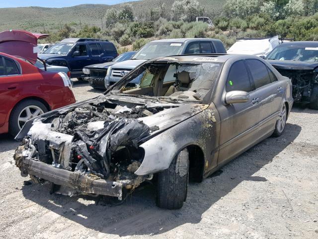 WDBNG83J25A444386 - 2005 MERCEDES-BENZ S 430 4MAT BEIGE photo 2