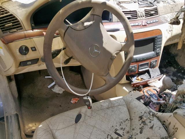 WDBNG83J25A444386 - 2005 MERCEDES-BENZ S 430 4MAT BEIGE photo 9