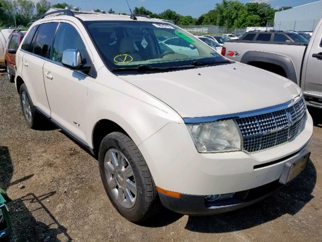 2LMDU88C07BJ13121 - 2007 LINCOLN MKX WHITE photo 1