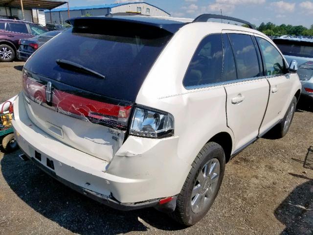 2LMDU88C07BJ13121 - 2007 LINCOLN MKX WHITE photo 4