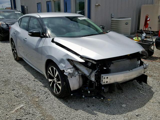 1N4AA6AP3JC382854 - 2018 NISSAN MAXIMA 3.5 SILVER photo 1