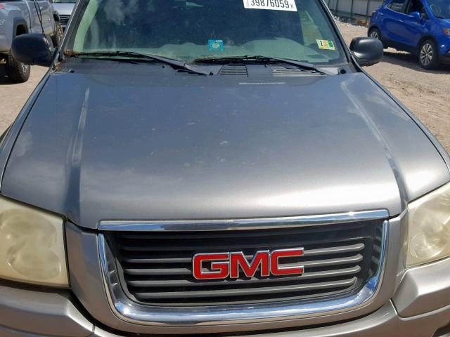 1GKES16S356198905 - 2005 GMC ENVOY XL GRAY photo 9