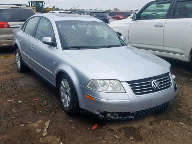 WVWPD63B33P432385 - 2003 VOLKSWAGEN PASSAT GLS SILVER photo 1