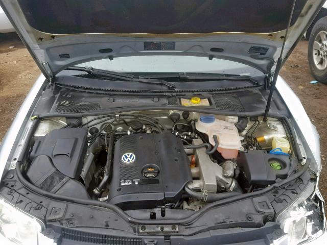 WVWPD63B33P432385 - 2003 VOLKSWAGEN PASSAT GLS SILVER photo 7