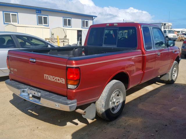 4F4YR16V7YTM13794 - 2000 MAZDA B3000 TROY RED photo 4