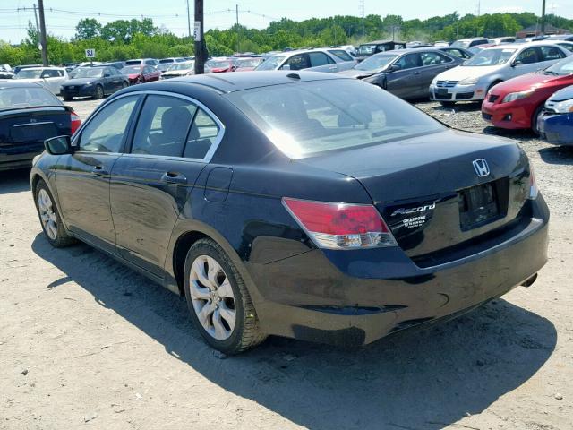 1HGCP2F89AA145746 - 2010 HONDA ACCORD EXL BLACK photo 3