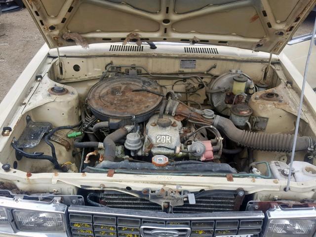 RT134049156 - 1980 TOYOTA CORONA BEIGE photo 7