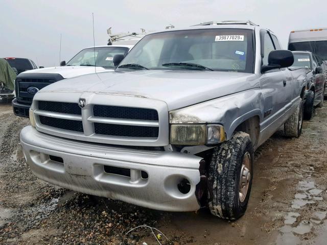 3B7KC23621G714690 - 2001 DODGE RAM 2500 SILVER photo 2