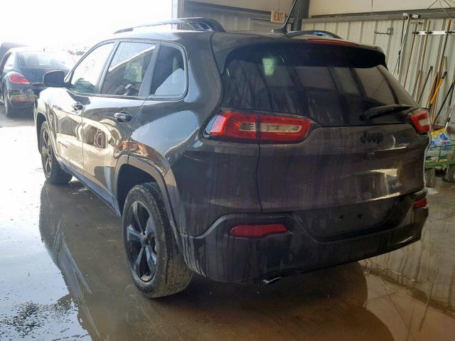 1C4PJLCBXJD518914 - 2018 JEEP CHEROKEE L BLACK photo 3