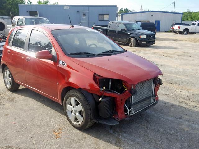 KL2TD66E19B655084 - 2009 PONTIAC G3 RED photo 1