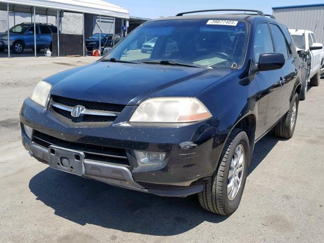 2HNYD18773H502593 - 2003 ACURA MDX TOURIN BLACK photo 2