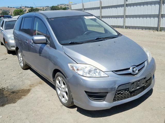 JM1CR2WL0A0372147 - 2010 MAZDA 5 GRAY photo 1